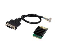 Akfldms Tarjeta Gráfica MiniPCIE SM768 2K DVI 1920 X 1080 para Aplicaciones Multimedia con Gráficos Integrados 2K y 4K UHD