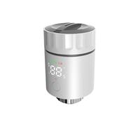 Akfldms Termostato Inteligente WiFi Tuya TRV Actuador de Válvula de Radiador Termostático Válvula de Control de Temperatura de Hogar Inteligente