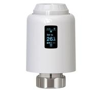 Akfldms Termostato Tuya WiFi, Actuador de Radiador, Válvula Termostática Programable TRV, Controlador de Temperatura Smart Life.