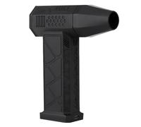 Akfldms Ventilador de Chorro con Motor Sin Escobillas de Alta Potencia y Mini Colector de Polvo, Color Negro