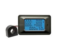 Akfldms Voltímetro Digital LED, Amperímetro, Vatímetro, Medidor de Potencia y Energía, CA 110-250 V, 100 A. Medidor de Voltaje y Vatímetro, Comprobador, Detector e Indicador.