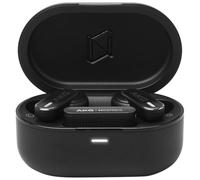 AKG N5 Hybrid TWS Auriculares - Sonido nítido inalámbrico, Cancelación de Ruido Adaptativa, Calidad de Llamadas certificada por Zoom, 40h de reproducción, Protección IP54, Bluetooth, USB-C, Negro