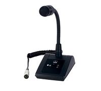 AKG Pro Audio DST99S - Micrófono dinámico de paginación con patrón polar cardioide para uso público general y de comunicación, color negro