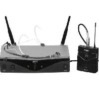 AKG Sistema Inalámbrico UHF Headworn Band B1 con Petaca, Micrófono Diadema y Receptor