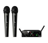 AKG WMS 40 Mini Dual Vocal - Set de Radio y micrófono analógico de Doble frecuencia