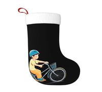 AKGFFDS Calcetines decorativos de Navidad para niños pequeños que aprenden a andar en bicicleta, suaves y cómodos, no se decoloran, adecuados para fiestas de Halloween, fiestas y chimeneas