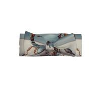 AKGFFDS Diadema con lazo para bebé con estampado de escorpión del desierto, suave, agradable al tacto y elástica para bebés de 0 a 6 meses