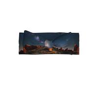 AKGFFDS Diadema con lazo para bebé con estampado de noche estrellada en el desierto, suave, agradable al tacto y elástica para bebés de 0 a 6 meses