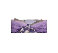 AKGFFDS Ducklings in Lavender Field - Diadema de poliéster suave, agradable al tacto y elástica para bebés de 0 a 6 meses