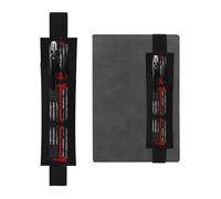 AKGFFDS Estuche de piel de PVC con diseño de bandera de hacha de bombero negro, 2 en 1, antideslizante, almacenamiento esencial para cuentas de viaje, Black, One Size, Mochila escolar