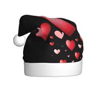 AKGFFDS Gorro de Navidad con estampado de felicidad cálida para adultos, el material es suave y ligero