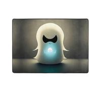 AKGFFDS Little Ghost - Alfombra de impresión ligera de 80 x 58 pulgadas para sala de estar, oficina, mesa de café, cama, balcón, suave, esponjosa, absorbente de agua, duradera