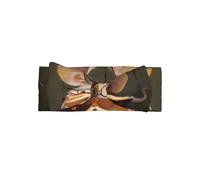 AKGFFDS Little Mouse Reading a Book Printing Baby Bow Headband - Diadema de poliéster suave, agradable al tacto y elástica para bebés de 0 a 6 meses