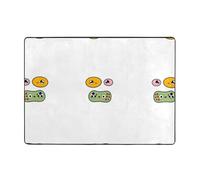 AKGFFDS The blinking little sir - Alfombra estampada de 80 x 58 pulgadas para sala de estar, oficina, mesa de café, cama, balcón, suave, esponjosa, absorbente de agua, duradera