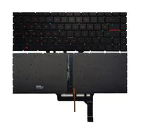 AKGIFT Teclado de Computadora Portátil Compatible para MSI GF63 8RC 8RD MS-16R1 MS-16R4 GF65 Thin 9SD 9SE 10SD 10SE MS-16W1 Español Retroiluminación