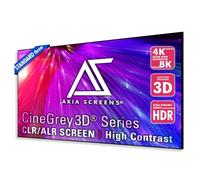 Akia Screens AK-NB103DH3 - Pantalla de proyección 3D sin bordes (marco fijo, 16:9, pantalla de rechazo de luz de techo y ambiente, material de pantalla de proyección 3D CineGrey, para cine en casa, video en interiores, AK-NB103DH3)