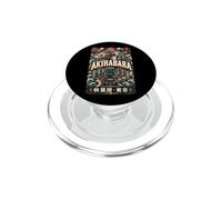 Akihabara Mecánica Koi Futuro Distrito Tokio Japón Gráfico PopSockets PopGrip para MagSafe