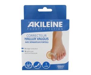 Akileïne Correcteur Hallux Valgus Séparateur d'Orteils 1ud
