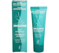 Akileine Crema Antitranspirante Pies 50 Ml - Regula la Transpiración Excesiva