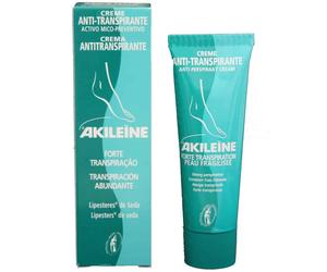 Akileine Crema Antitranspirante Pies 50 Ml - Regula la Transpiración Excesiva