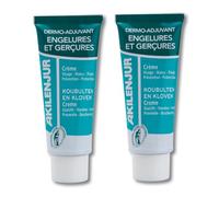 AKILEÏNE | Crema para la prevención de la congelación y las grietas | Envase de 2 x 75 ml | Protege contra el frío y la humedad | Tratamiento preventivo para pies, manos, cara y orejas