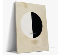 AKINDA Art Gallery - Impresión sobre lienzo 60 x 80 cm - Buddha's Standpoint in the Earthly Life No. 3 - Hilma af Klint - Minimalismo - Decoración Bar - Cuadro artístico - Idea regalo para decoración