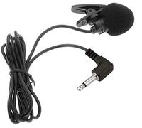 Akingdleo Micrófono de solapa portátil de 3,5 mm de audio para amplificadores de voz, mini amplificadores de voz