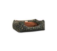 Akinu BÖHMERWALD Cama para Perros - Color Marrón Seta Claro, 65 x 45 cm, Cama ortopédica para Perros, Lavable, con Base Antideslizante, Ideal para Perros Pequeños y Medianos