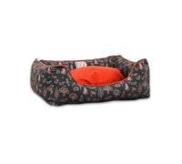 Akinu BÖHMERWALD Cama para perros - Rosa mosqueta, 75 x 55 cm, cama ortopédica para perros, lavable, con base antideslizante, ideal para perros medianos y grandes