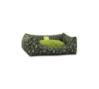 Akinu kinu BÖHMERWALD Cama para perros - Verde bosque, 65 x 45 cm, cama ortopédica para perros, lavable, con base antideslizante, ideal para perros pequeños y medianos