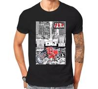 Akira Tetsuo Kaneda Manga Neo Tokyo Anime Unisex T-Shirt Black XXL
