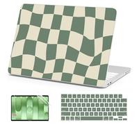 AKIT Compatible con MacBook Neo de 13 pulgadas versión 2026, funda rígida de plástico con patrón único, protector de pantalla y cubierta de teclado para MacBook Neo de 13 pulgadas A3404, tablero de
