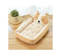 (Akita beige-L-sotto i 12,5 kg) Cuccia per animali domestici con simpatici cartoni animati per cani