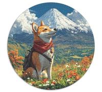 Akita Dog Puzzle Imposible,desafío para Adultos Entretenimiento Creativo 1000 Piezas Obra De Arte De Juego De para Adultos Y Niños A Partir De 12 Años 1000pcs (67.5x67.5cm)