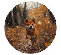 Akita Dog Puzzles Imposible,desafío for Adults Juego Educativo 1000 Piezas Obra De Arte De Juego De para Adultos Y Niños Mayores De 12 Años 1000pcs (67.5x67.5cm)
