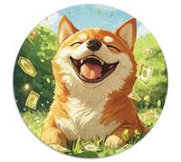 Akita Dog Rompecabezas Imposible,desafío for Adults Entretenimiento Creativo 1000 Piezas Obra De Arte De Juego De para Adultos Y Niños 1000pcs (67.5x67.5cm)