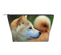 Akita Inu Bokeh Mascotas Perros Akita Inu, Bolsa de artículos de tocador Bolsa de Maquillaje Bolsa de cosméticos Bolsa de artículos de tocador de Viaje portátil