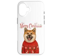 Akita Inu Dog Christmas Christmas - Sudadera con Capucha para Hombre y Mujer Carcasa para iPhone 16