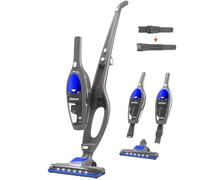 Akitas U10A 2 en 1 Aspiradora sin Cable Aspiradora de Mano Ligero 22.2v 150W Batería de Litio Recargable Bueno para alfombras, Pelo de Mascotas