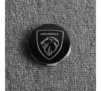 AKITDC 4Pcs Tapas centrales, para Peugeot 3008 5008 4008 308 508 408 60mm Tapacubos Centrales Llantas Impermeable Tapas Llantas Tapas de Rueda Accesorios para Coche,60mm