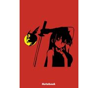 Akkame of the Demon Sword Akkame ga Kill Notebook: 6x9 120 Pages, Ruled Notebook, Journal, Daily Diary, Organizer, Planner