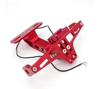 AKKDYS Portamatriculas Moto, para K-TM EXC 450 2003-2024, Marco Matricula Moto Ajustable Soporte Placa de Matrícula Accesorios,B