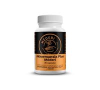 Akkermansia Plus Méderi 30 cápsulas probiótico avanzado para salud intestinal y metabólica refuerza la microbiota y la barrera intestinal