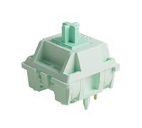 Akko Botany Interruptor de teclado mecánico para gaming, interruptores lineales prelubricados de 5 pines de 38 gf, 45 unidades