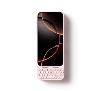 Akko MetaKey - Funda para teclado para iPhone 17 Pro Max Maximiza el espacio de la pantalla para una escritura precisa, color rosa