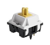 Akko Switch Táctil Silencioso para Teclado Mecánico, Silent Switches, 5 Pin 50gf, Disparador Rápido, Carrera Corta de 3,3 mm, Interruptores MX silencio para Teclado de Juegos (45 PCs, Pinguin)