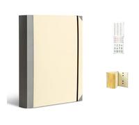Akkordeon-Aktenordner Manila-Taschen-Dokumentenmappe Für Pässe, Wichtiger Dokumentenorganizer Mit Etiketten Für Büro Und Zuhause (Beige)
