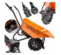 Akku-Schubkarre 24V 80L 150kg Autopropulsados Con Tracción Variabl Velocidad