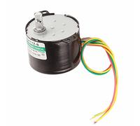 AKLOSIPY 1 Motor Síncrono de Fuerza de Gran Momento de Fuerza en Miniatura AC220 V en Miniatura CW/CCW para Control de Automatización y Diversas Aplicaciones (50 rpm)