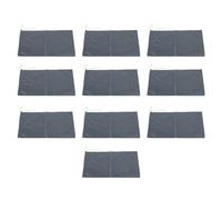 AKLOSIPY 10 Barreras contra Inundaciones de Poliéster Duradero con Cordón, Bolsas de Impermeables sin para un Control Eficaz del Agua - 9,8x19,7 Pulgadas (#12)